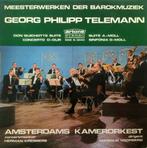 LP - Telemann - Amsterdams Kamerorkest, Ophalen of Verzenden, Zo goed als nieuw, Opera of Operette, 12 inch