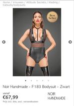 Noir Handmade bodysuit Xl (valt 1 mt kleiner) Sexy lingerie, Kleding | Dames, Ondergoed en Lingerie, Ophalen of Verzenden, Zwart