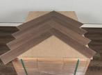 77 m2 PVC SPC click visgraat - Kleur Walnut Oak, Bruin, 75 m² of meer, Overige typen, Nieuw