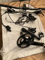 Shimano xt 2x10 groepset, Fietsen en Brommers, Fietsonderdelen, Gebruikt, Derailleur of Ketting, Shimano, Mountainbike