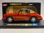 Porsche 911 Carrera 4 targa dak rood Anson metal 1:18 KRD, Ophalen of Verzenden, Zo goed als nieuw, Auto, Anson
