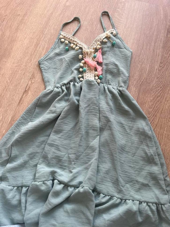 Vrolijk jurkje maat 158/164, Kinderen en Baby's, Kinderkleding | Overige, Zo goed als nieuw, Meisje, Ophalen