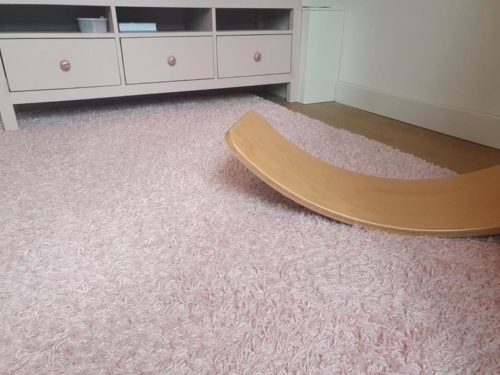 Vloerkleed 230x160 cm licht roze (Tapeso), Huis en Inrichting, Stoffering | Tapijten en Kleden, Zo goed als nieuw, 150 tot 200 cm