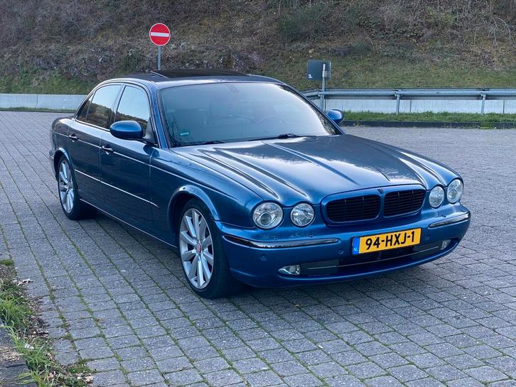 Jaguar XJ 4.2 Supercharged AUT 2003 Blauw, Auto's, Jaguar, Particulier, XJ, ABS, Adaptive Cruise Control, Airbags, Airconditioning