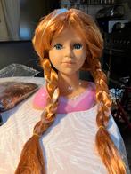 Twee kind pruikje voor grote poppen af kinderen, Ophalen of Verzenden, Nieuw, Pop