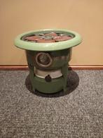 Resedagroen emaille 1pits petroleumstel Beccon Doetinchem, Antiek en Kunst, Antiek | Emaille, Ophalen of Verzenden