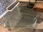 Glazen Salontafel, Ophalen, 100 tot 150 cm, Overige vormen, Minder dan 50 cm