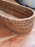 Ovale birma rotan mand - 50 cm, Huis en Inrichting, Mand, Ophalen of Verzenden, Zo goed als nieuw, Riet