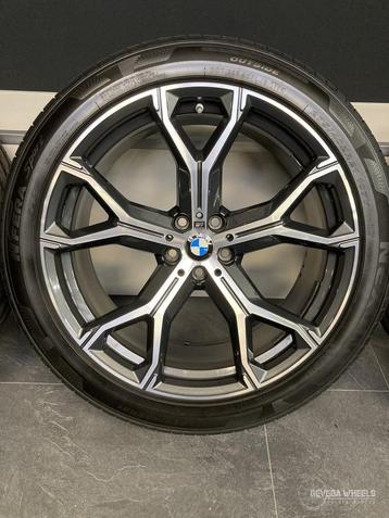 21” originele BMW X5 G05 / X6 G06 velgen + banden 741M 5x112 beschikbaar voor biedingen