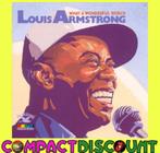 CD Louis Armstrong - What a Wonderful World / NIEUW Remaster, Ophalen of Verzenden, 1960 tot 1980, Zo goed als nieuw, Jazz