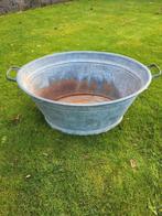 Zinken tijl L70x H 30 x B 55 cm., Tuin en Terras, Minder dan 30 cm, Rond, Ophalen of Verzenden, Zo goed als nieuw