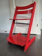Originele Stokke kinderstoel rood, Ophalen, Gebruikt, Meegroeistoel, Aanschuifbaar
