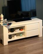 Tv meubel massief hout, Huis en Inrichting, Kasten | Televisiemeubels, Ophalen, Gebruikt, 100 tot 150 cm, Minder dan 100 cm