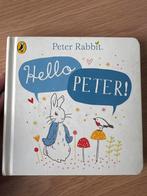 Peter Rabbit - Hello Peter! Babyboekje, Ophalen of Verzenden, Zo goed als nieuw, Uitklap-, Voel- of Ontdekboek, 1 tot 2 jaar