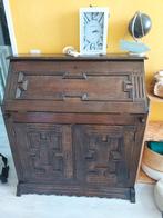 AANBIEDING! Massief houten secretaire, MOET NU WEG!, Huis en Inrichting, Kasten | Secretaires, Ophalen, Zo goed als nieuw