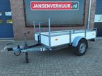 Hapert, 1350kg geremde enkelassige aanhangwagen, Ophalen of Verzenden, Gebruikt