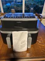Nedis dubbele airfryer, Ophalen, Zo goed als nieuw, Airfryer XL