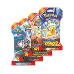 Pokémon Scarlet & Violet Surging Sparks sleeved booster, Ophalen of Verzenden, Nieuw, Booster, Foil