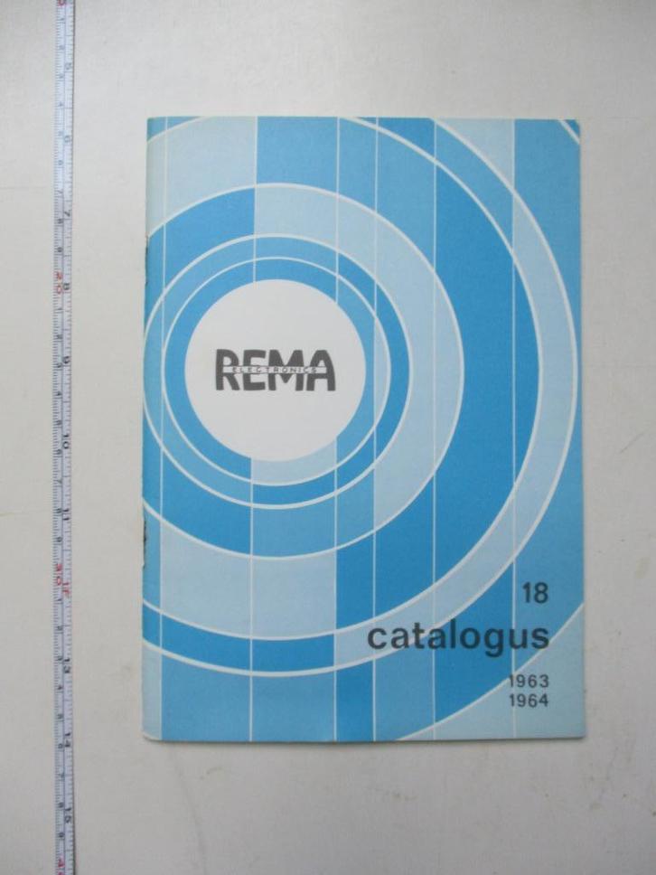 REMA Electronics catalogus nr. 18 (1963/64), Boeken, Catalogussen en Folders, Gelezen, Catalogus, Ophalen of Verzenden