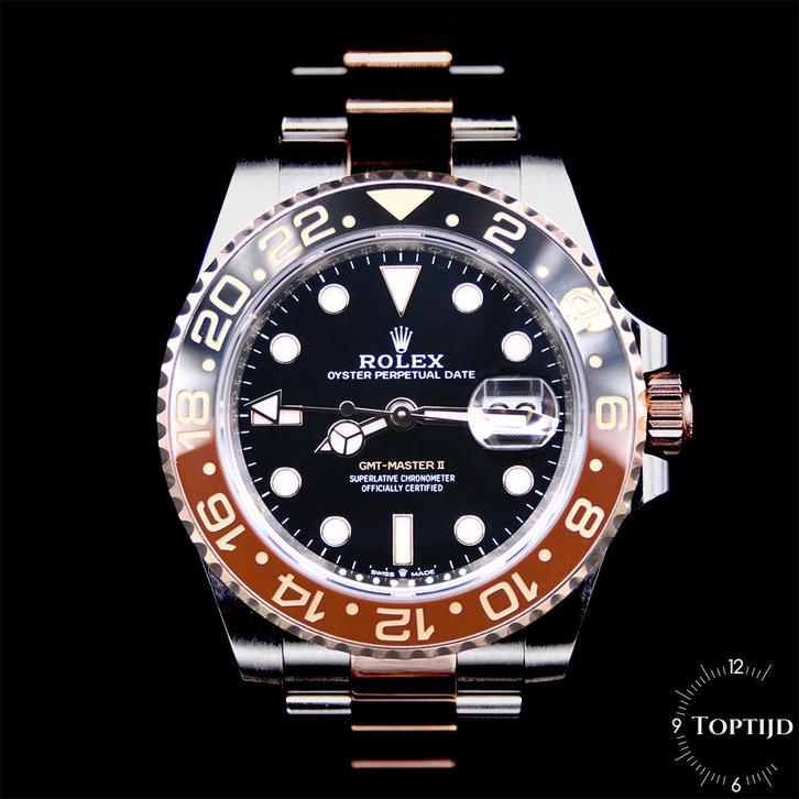 Rolex GMT-Master II 126711CHNR Fullset 05-2021, Sieraden, Tassen en Uiterlijk, Horloges | Heren, Zo goed als nieuw, Polshorloge