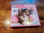 Schattige Kitten Puzzel - 1000 Stukjes, Ophalen of Verzenden, 500 t/m 1500 stukjes, Nieuw, Legpuzzel