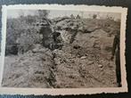 100%orig wo2foto duitse bunker kapot geschoten geschut, Verzamelen, Militaria | Tweede Wereldoorlog, Ophalen of Verzenden, Duitsland