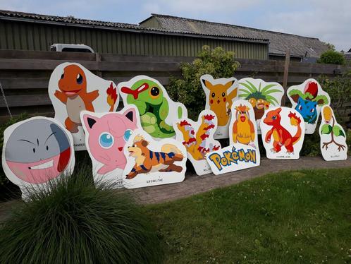 Pokemon straatversiering te huur, Hobby en Vrije tijd, Feestartikelen | Verhuur, Zo goed als nieuw, Overige, Ophalen