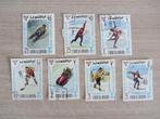 Umm Al Qiwain Winter Olympic Games 1968 - Grenoble Postzegel, Ophalen of Verzenden, Gestempeld, Sport