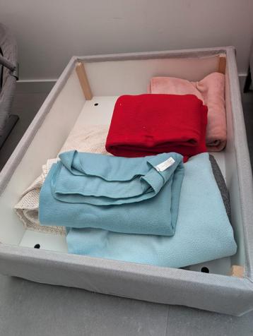 Nette bank + voetenbank ikea Kivik licht grijs - afbeelding 4