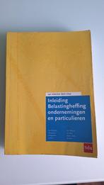 Inleiding Belastingheffing ondernemingen en particulieren (2, Nieuw, Ophalen of Verzenden, Economie en Marketing, Sdu uitgevers B.V.