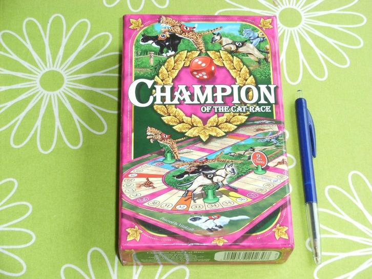 Champion of the Cat race - leerzaam spel over dit huisdier, Hobby en Vrije tijd, Gezelschapsspellen | Bordspellen, Zo goed als nieuw