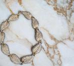 Vintage 50’s ketting met bladen, Ophalen of Verzenden, Zo goed als nieuw