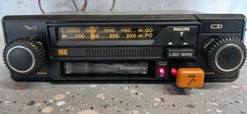 Philips radio cassette 186 Youngtimer Oldtimer Vintage  beschikbaar voor biedingen