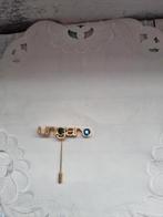 Ungaro Broche, Gebruikt, Minder dan 4 cm, Ophalen of Verzenden, Met edelsteen