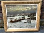 David Schulman (1881-1966), Wintergezicht op Achterberg, Ophalen of Verzenden