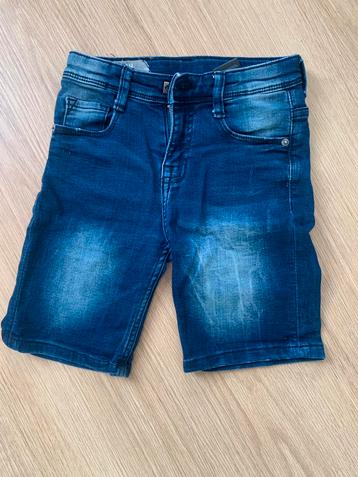 Korte spijkerbroek 122 128 Mitch jeans broekjes denim broek