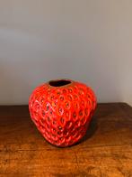 Aardbeienvaas Des Pots, Huis en Inrichting, Gebruikt, Aardewerk of Porselein, Ophalen of Verzenden, Minder dan 50 cm