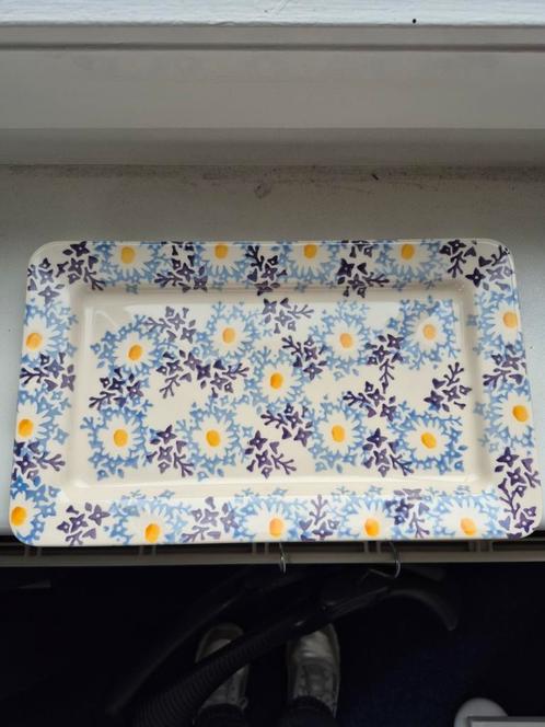 Emma Bridgewater oblong platter serveerschaal Blue Daisy, Huis en Inrichting, Keuken | Servies, Nieuw, Schaal of Schalen, Overige stijlen