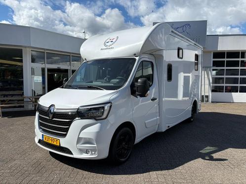 Renault Master JK Hengstenuitvoering  Dubbele Cabine 5 pers., Dieren en Toebehoren, Paarden en Pony's | Trailers en Aanhangwagens