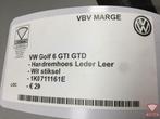vw golf 6 gtd r line handremhoes leder handrem 1k0711161e, Auto-onderdelen, Gebruikt, Ophalen of Verzenden, Volkswagen