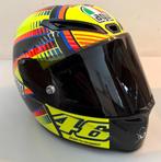 AGV Veloce Rossi Soleluna maat S zgan incl 2 vizieren, Motoren, Kleding | Motorhelmen, Ophalen of Verzenden, S, Tweedehands, Integraalhelm