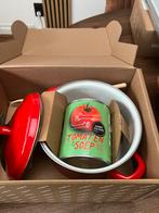 Soeppan set postcodeloterij nieuw in verpakking, Ophalen of Verzenden, Nieuw, Gietijzer, Kookpan of Snelkookpan