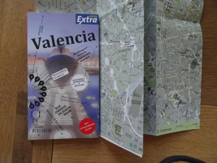 Valencia ; anwb extra reisgids + de plattegrond, Boeken, Reisgidsen, Nieuw, Reisgids of -boek, Europa, ANWB, Ophalen of Verzenden