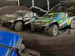 2 Radiobestuurbare autos, 2 slashes, Gebruikt, Auto offroad, RTR (Ready to Run), Ophalen
