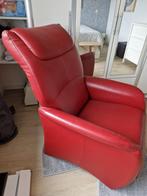 Rode fauteuil / recliner, Zo goed als nieuw, Eén, Ophalen, Rood