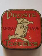 Droste Chocolade Toffees blikje, Ophalen of Verzenden, Gebruikt, Overige, Droste
