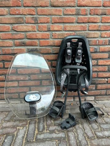 Yepp original voorzitje fiets met windscherm  beschikbaar voor biedingen