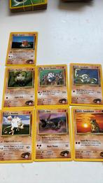 Pokémon kaarten set brock’s 7 stuks, Ophalen of Verzenden, Zo goed als nieuw, Losse kaart
