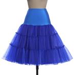 Mooie, wijde PETTICOAT in Konings-BLAUW - PLUS-Size: 2XL., Kleding | Dames, Ophalen of Verzenden, Nieuw, Blauw, Overige typen