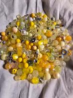 Gele kralen en bedels mix, Hobby en Vrije tijd, Kralen en Sieraden maken, Ophalen of Verzenden, Nieuw, Kraal